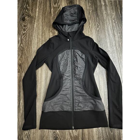Lululemon Pure Balance Jacket Black size 4 - Picture 1 of 6